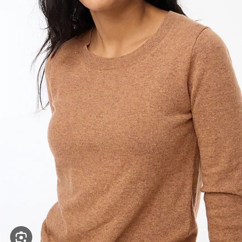 J. Crew Factory Merino/Cotton Teddie Sweater - Large